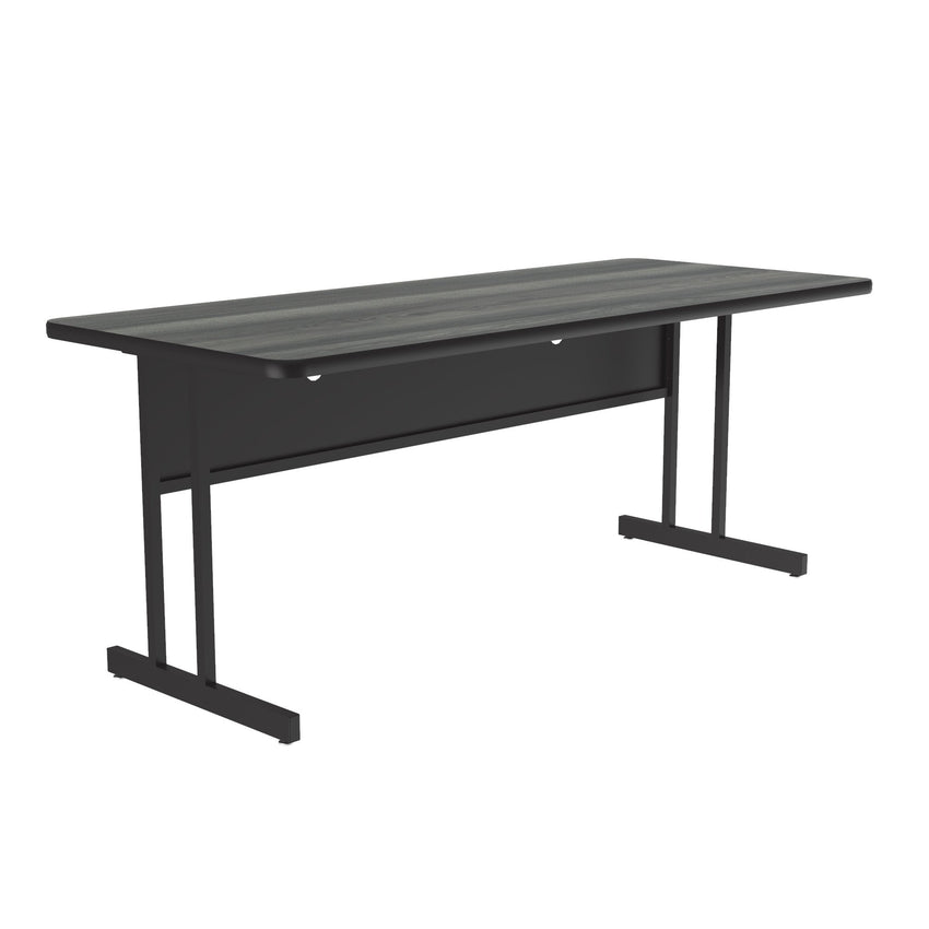 Correll Correll High - Pressure Laminate Desk Height Workstation & Student Desk 30"W x 72"L x 29"H (WS3072 - XX) - SchoolOutlet