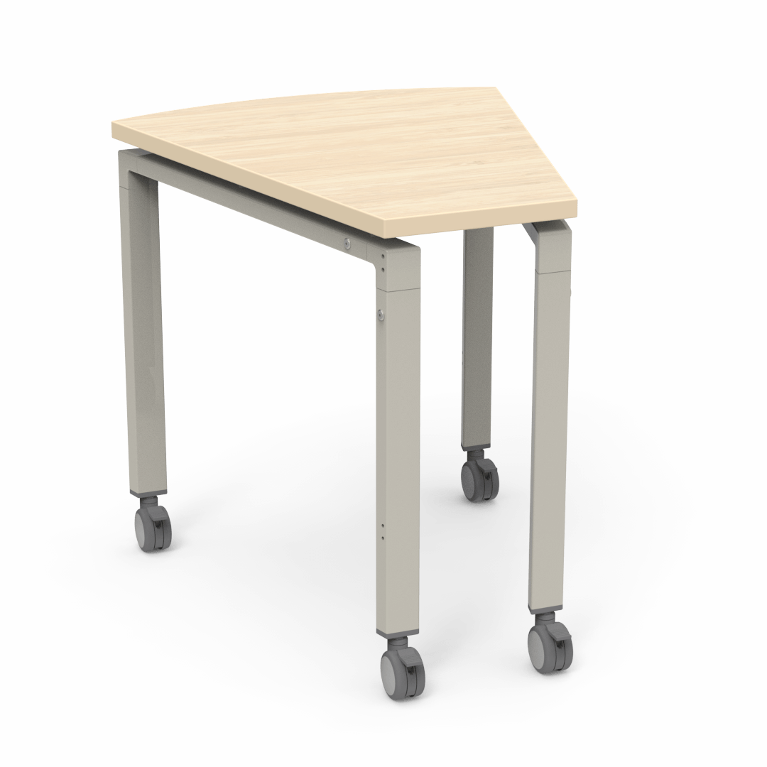 Virco Topaz Series Teacher Accessory Table 27.625"W x 31.5"D (DESK-TZWEDGE)
