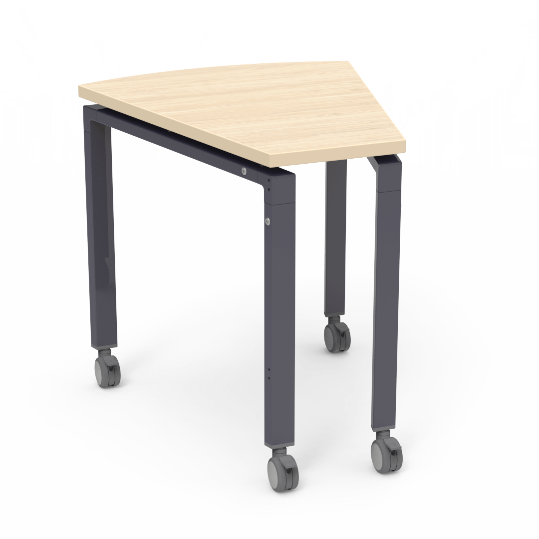 Virco Topaz Series Teacher Accessory Table 27.625"W x 31.5"D (DESK-TZWEDGE)
