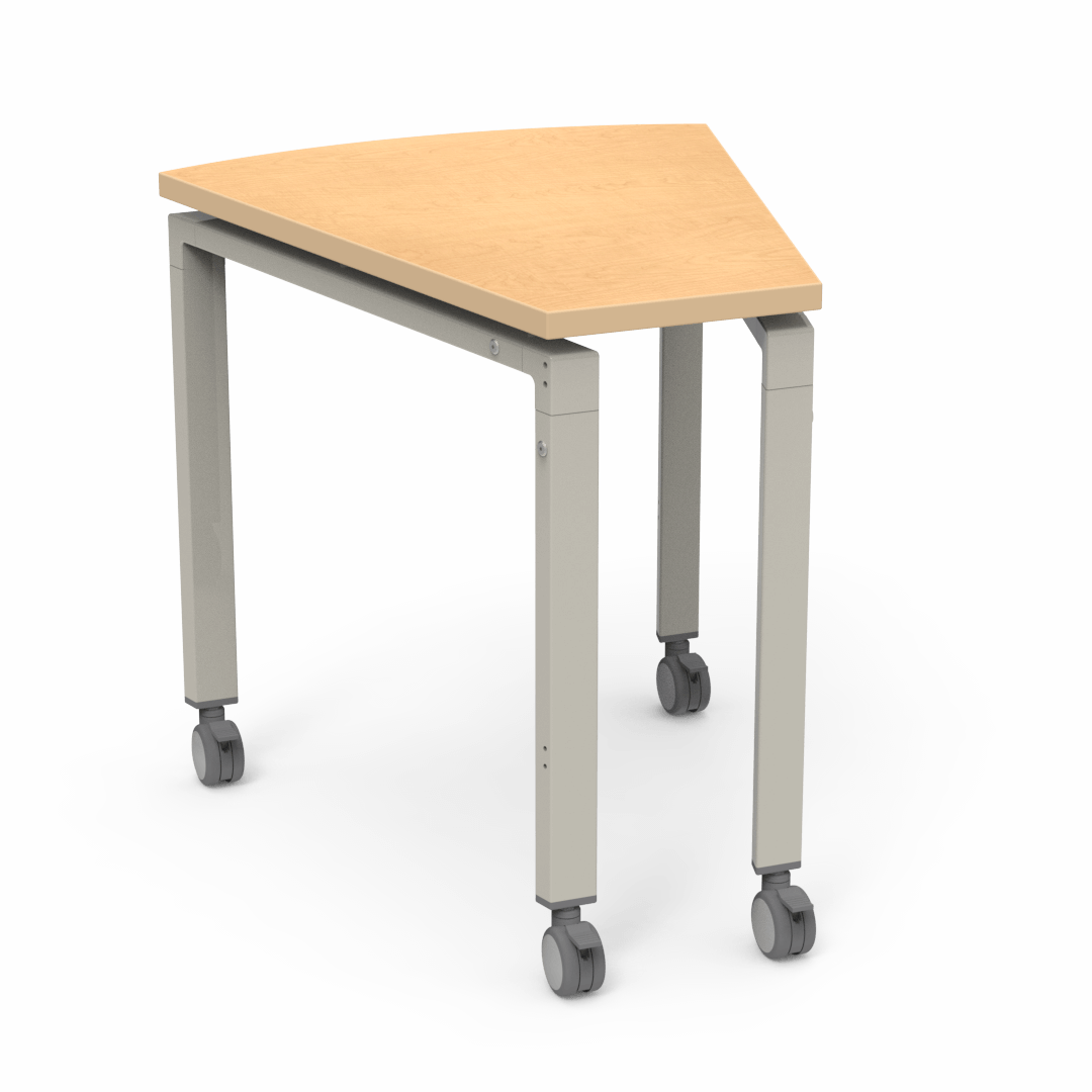 Virco Topaz Series Teacher Accessory Table 27.625"W x 31.5"D (DESK-TZWEDGE)