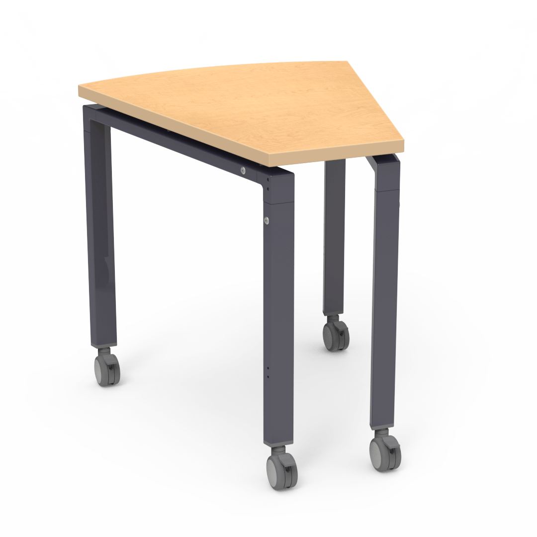 Virco Topaz Series Teacher Accessory Table 27.625"W x 31.5"D (DESK-TZWEDGE)