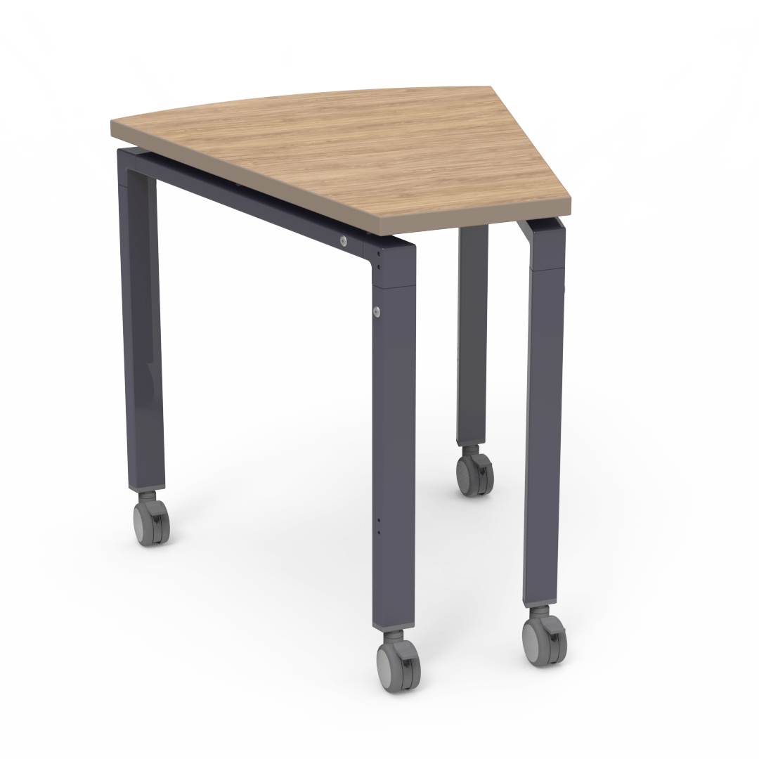 Virco Topaz Series Teacher Accessory Table 27.625"W x 31.5"D (DESK-TZWEDGE)