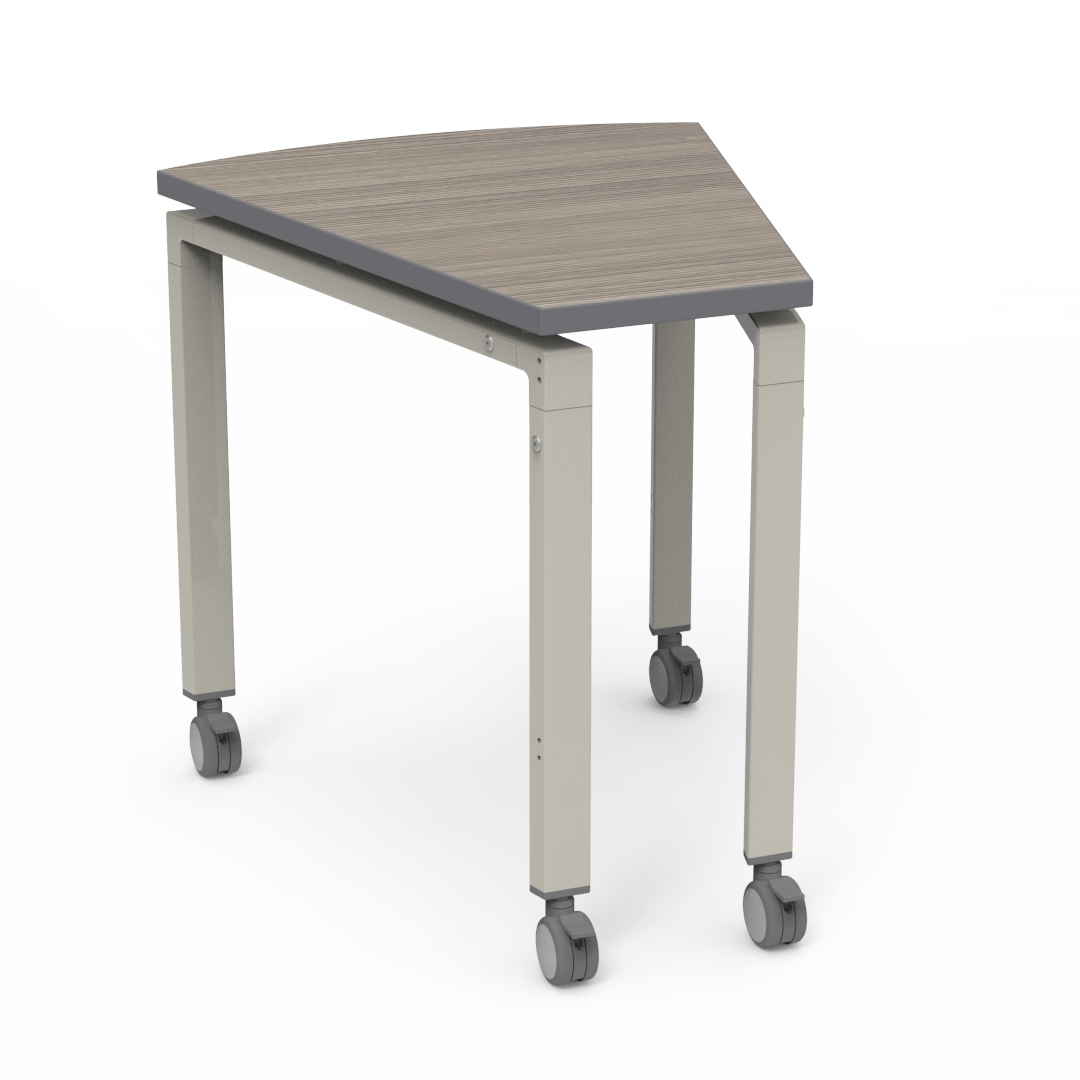 Virco Topaz Series Teacher Accessory Table 27.625"W x 31.5"D (DESK-TZWEDGE)