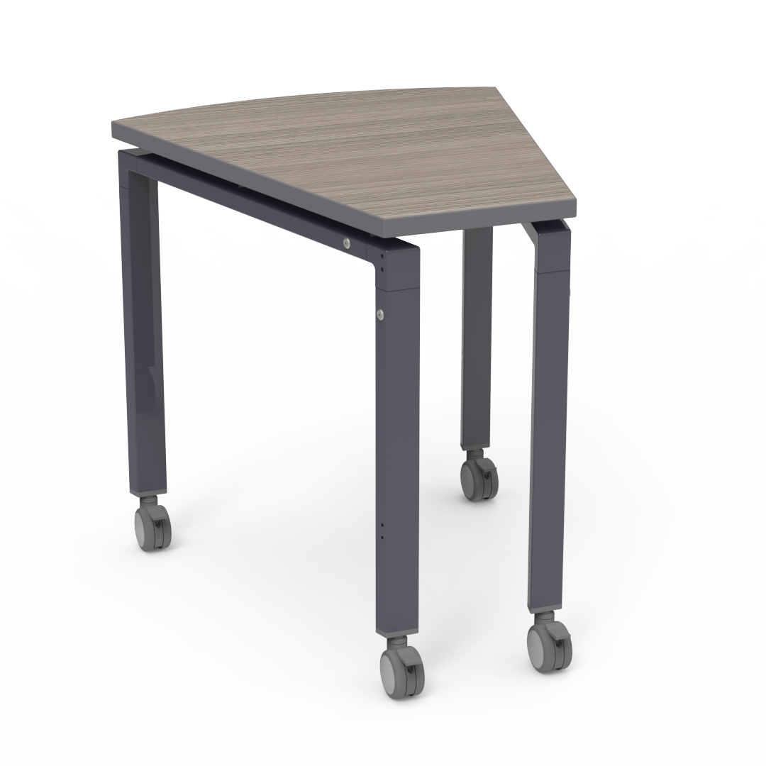 Virco Topaz Series Teacher Accessory Table 27.625"W x 31.5"D (DESK-TZWEDGE)