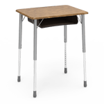 Virco ZADJ2026BOXM - ZUMA Series Student Desk, Hard Plastic 20