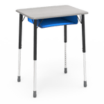 Virco ZADJ2026BOXM - ZUMA Series Student Desk, Hard Plastic 20