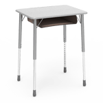 Virco ZADJ2026BOXM - ZUMA Series Student Desk, Hard Plastic 20