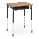 Virco ZADJ2026BOXM - ZUMA Series Student Desk, Hard Plastic 20