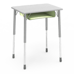 Virco ZADJ2026BOXM - ZUMA Series Student Desk, Hard Plastic 20
