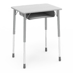 Virco ZADJ2026BOXM - ZUMA Series Student Desk, Hard Plastic 20