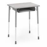 Virco ZADJ2026BOXM - ZUMA Series Student Desk, Hard Plastic 20