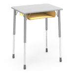 Virco ZADJ2026BOXM - ZUMA Series Student Desk, Hard Plastic 20