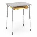 Virco ZADJ2026BOXM - ZUMA Series Student Desk, Hard Plastic 20