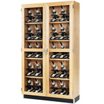 Diversified Spaces Wood Clear Door With Microscope Storage Cabinet 36