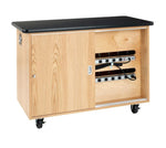 Diversified Woodcrafts 20 Unit Mobile Laptop Recharging Station (DIV - 5301K) - SchoolOutlet