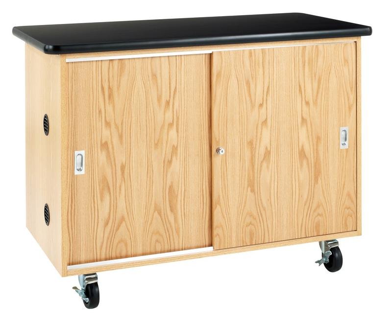 Diversified Woodcrafts 20 Unit Mobile Laptop Recharging Station (DIV - 5301K) - SchoolOutlet