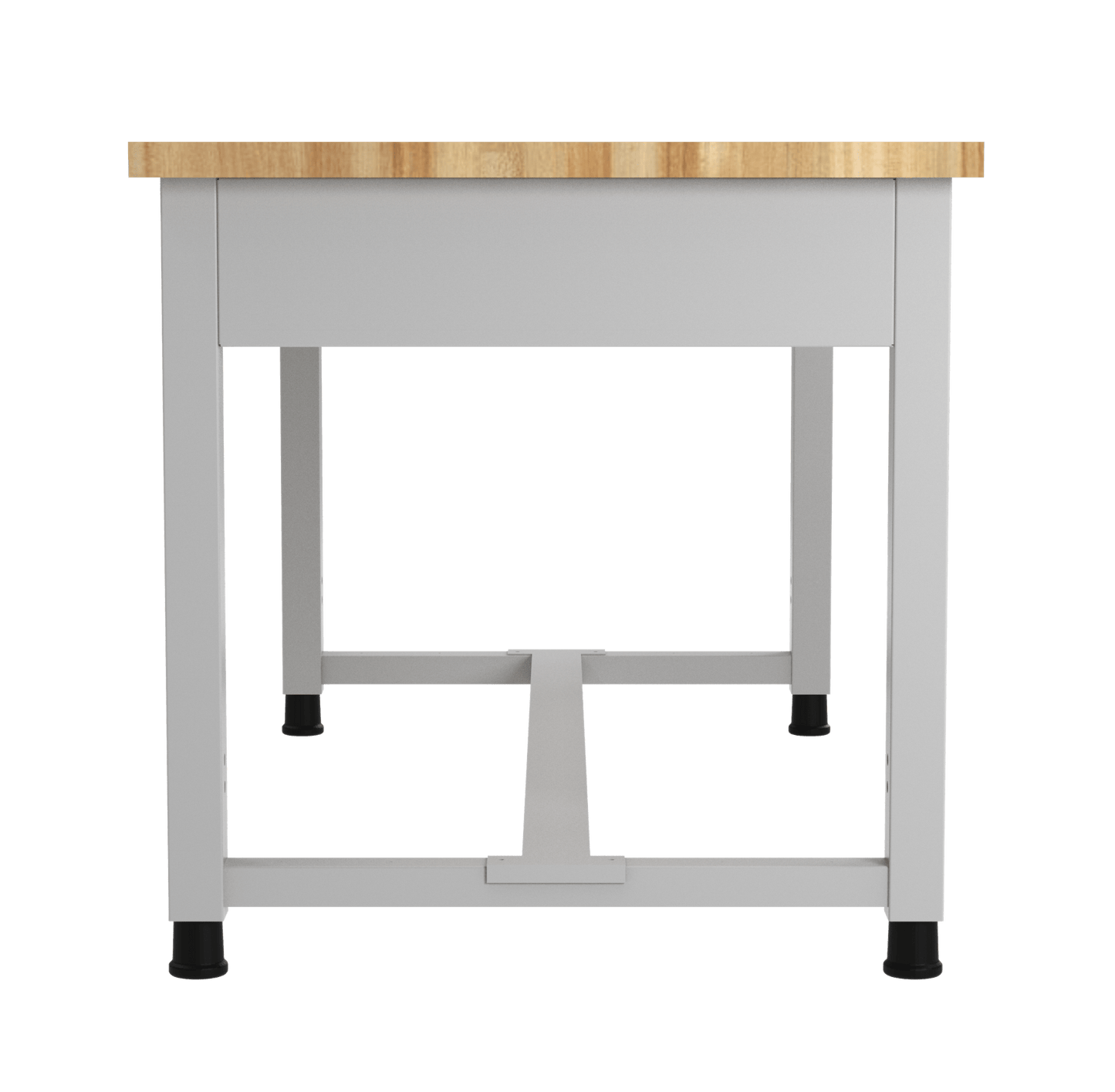Diversified Woodcrafts Heavy - Duty Adjustable Height Solid Maple Workbench 60"W x 30"L x 25.5" - 35.5"H (DIV - AMS60305X) - SchoolOutlet