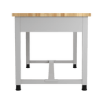 Diversified Woodcrafts Heavy - Duty Adjustable Height Solid Maple Workbench 60