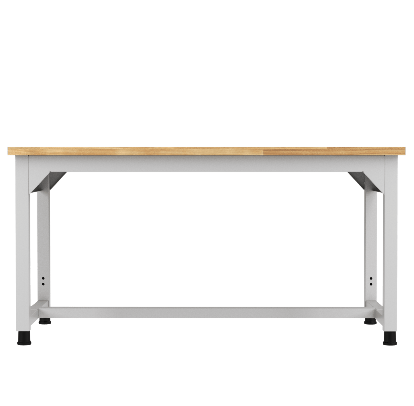 Diversified Woodcrafts Heavy - Duty Adjustable Height Solid Maple Workbench 60"W x 30"L x 25.5" - 35.5"H (DIV - AMS60305X) - SchoolOutlet