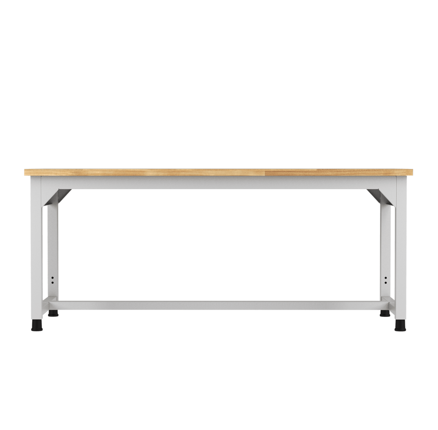 Diversified Woodcrafts Heavy - Duty Adjustable Height Solid Maple Workbench 72"W x 30"L x 25.5" - 35.5"H (DIV - AMS72305X) - SchoolOutlet