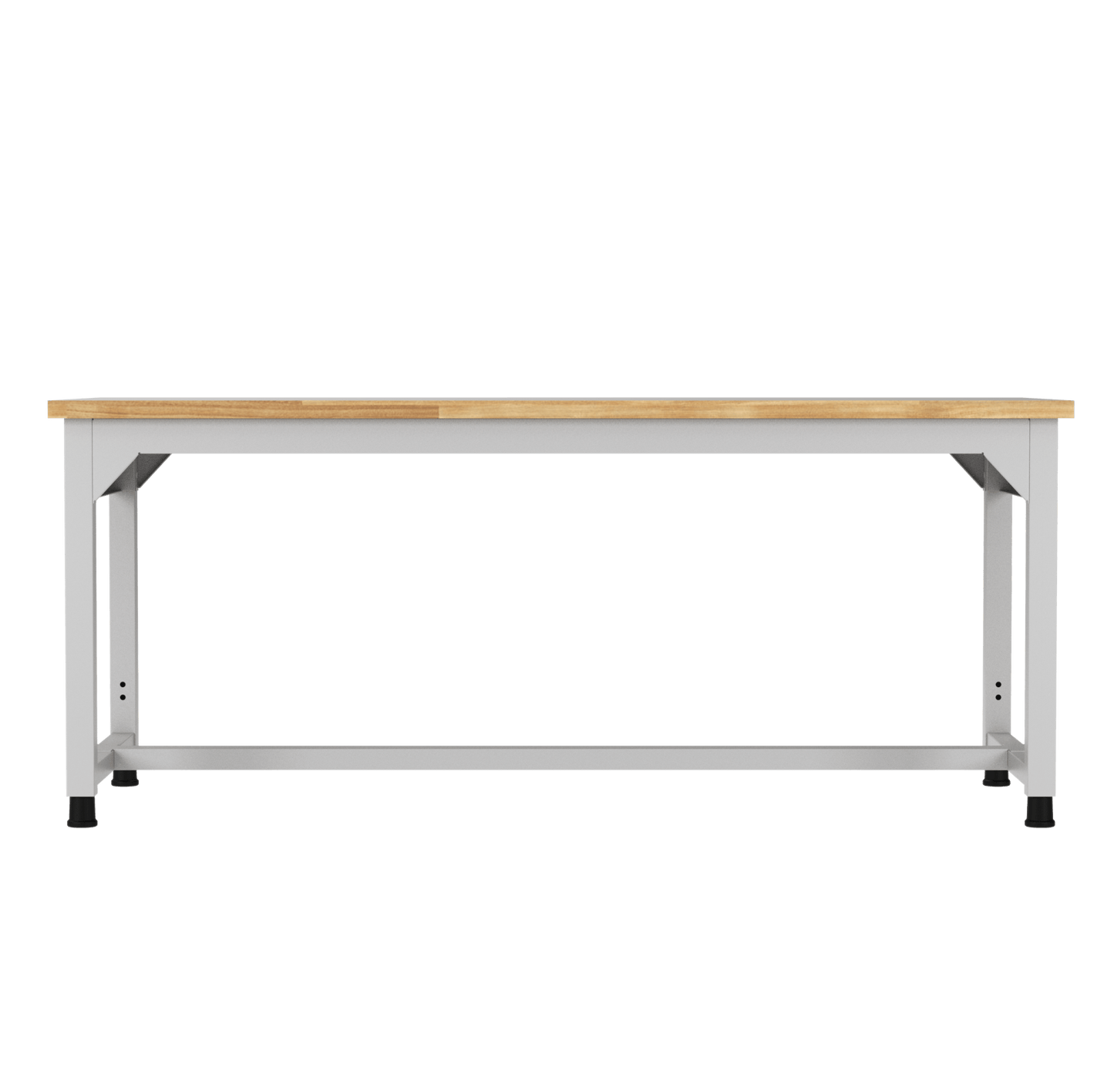 Diversified Woodcrafts Heavy - Duty Adjustable Height Solid Maple Workbench 72"W x 30"L x 25.5" - 35.5"H (DIV - AMS72305X) - SchoolOutlet