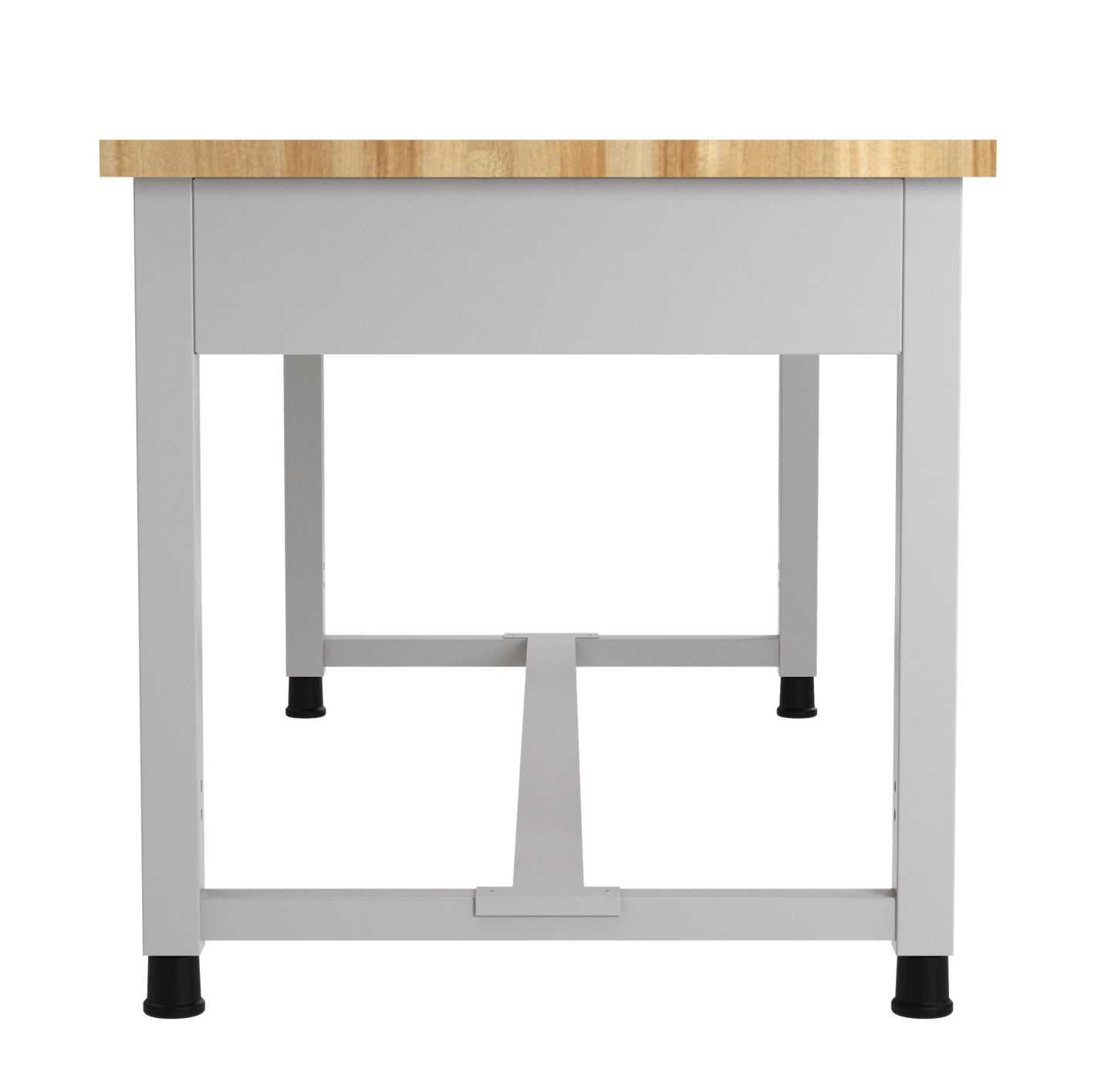 Diversified Woodcrafts Heavy - Duty Adjustable Height Solid Maple Workbench 72"W x 30"L x 25.5" - 35.5"H (DIV - AMS72305X) - SchoolOutlet