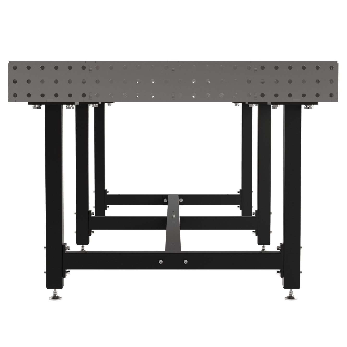 Diversified Woodcrafts Welding Table, Fixed Height, 36"H x 120"L x 48"D, Self - Leveling Feet (DIV - DMW12048) - SchoolOutlet