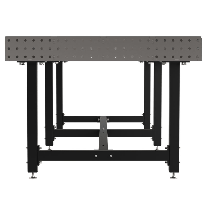 Diversified Woodcrafts Welding Table, Fixed Height, 36"H x 120"L x 48"D, Self - Leveling Feet (DIV - DMW12048) - SchoolOutlet