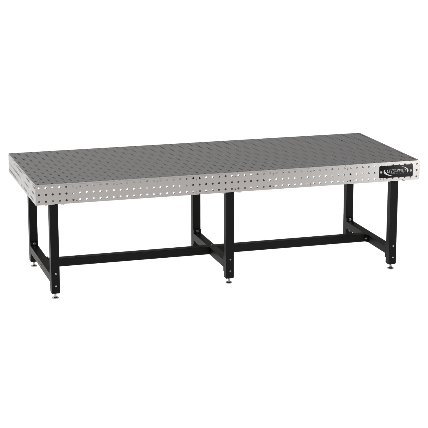 Diversified Woodcrafts Welding Table, Fixed Height, 36"H x 120"L x 48"D, Self - Leveling Feet (DIV - DMW12048) - SchoolOutlet