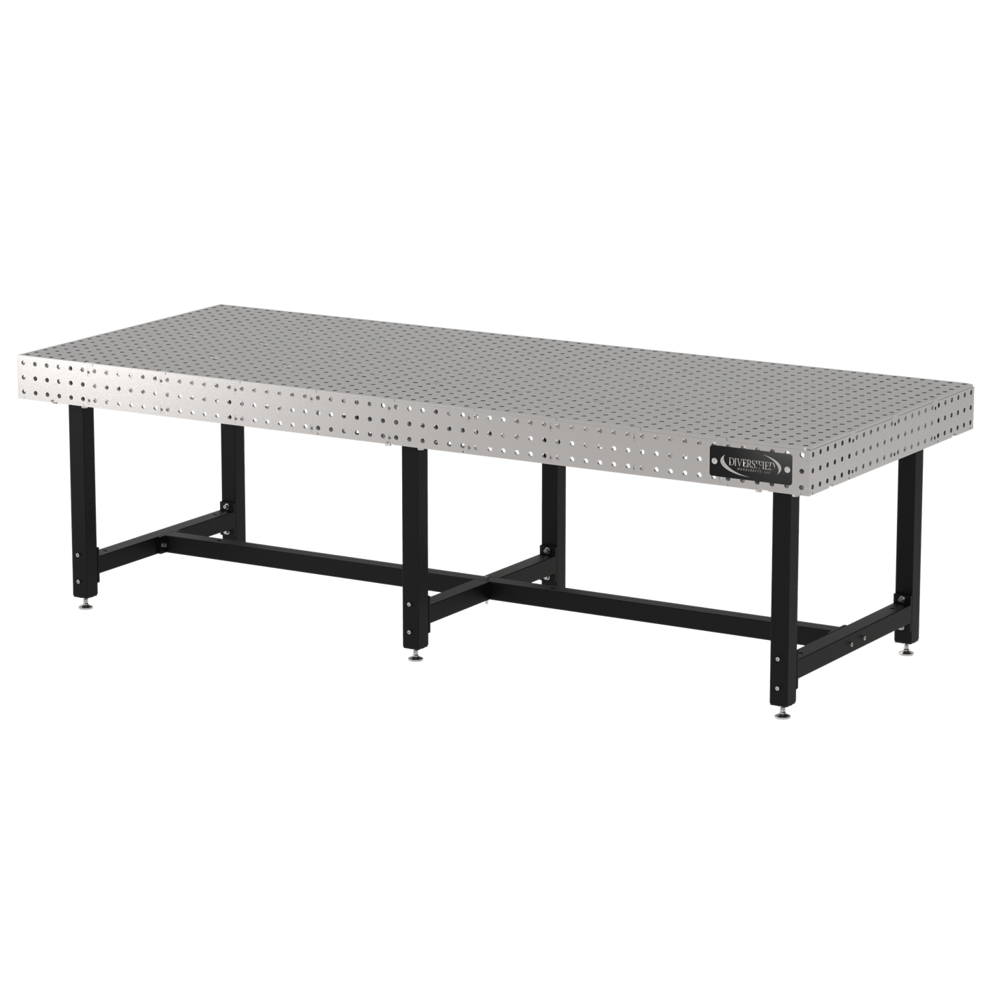 Diversified Woodcrafts Welding Table, Fixed Height, 36"H x 120"L x 48"D, Self - Leveling Feet (DIV - DMW12048) - SchoolOutlet