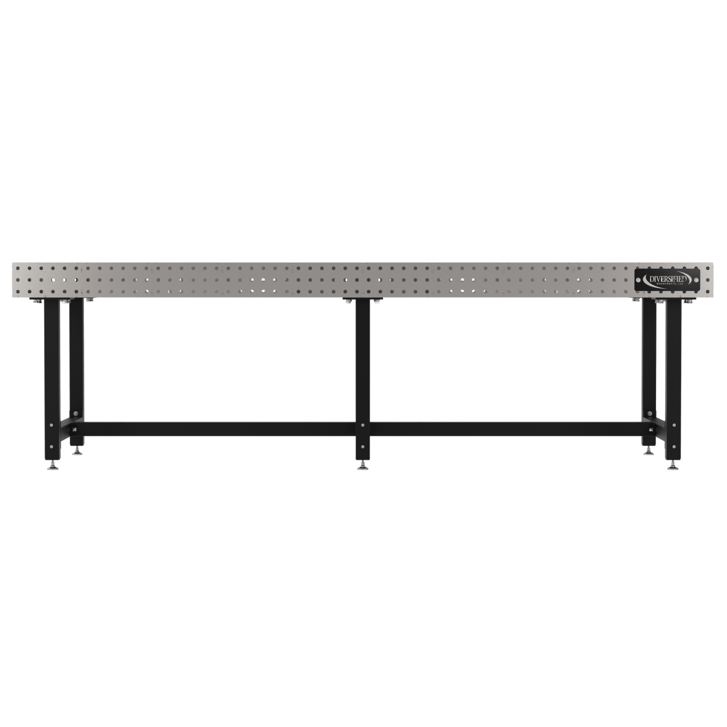 Diversified Woodcrafts Welding Table, Fixed Height, 36"H x 120"L x 48"D, Self - Leveling Feet (DIV - DMW12048) - SchoolOutlet