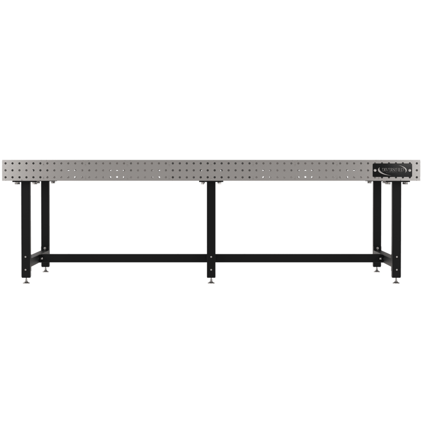 Diversified Woodcrafts Welding Table, Fixed Height, 36"H x 120"L x 60"D, Self - Leveling Feet (DIV - DMW12060) - SchoolOutlet