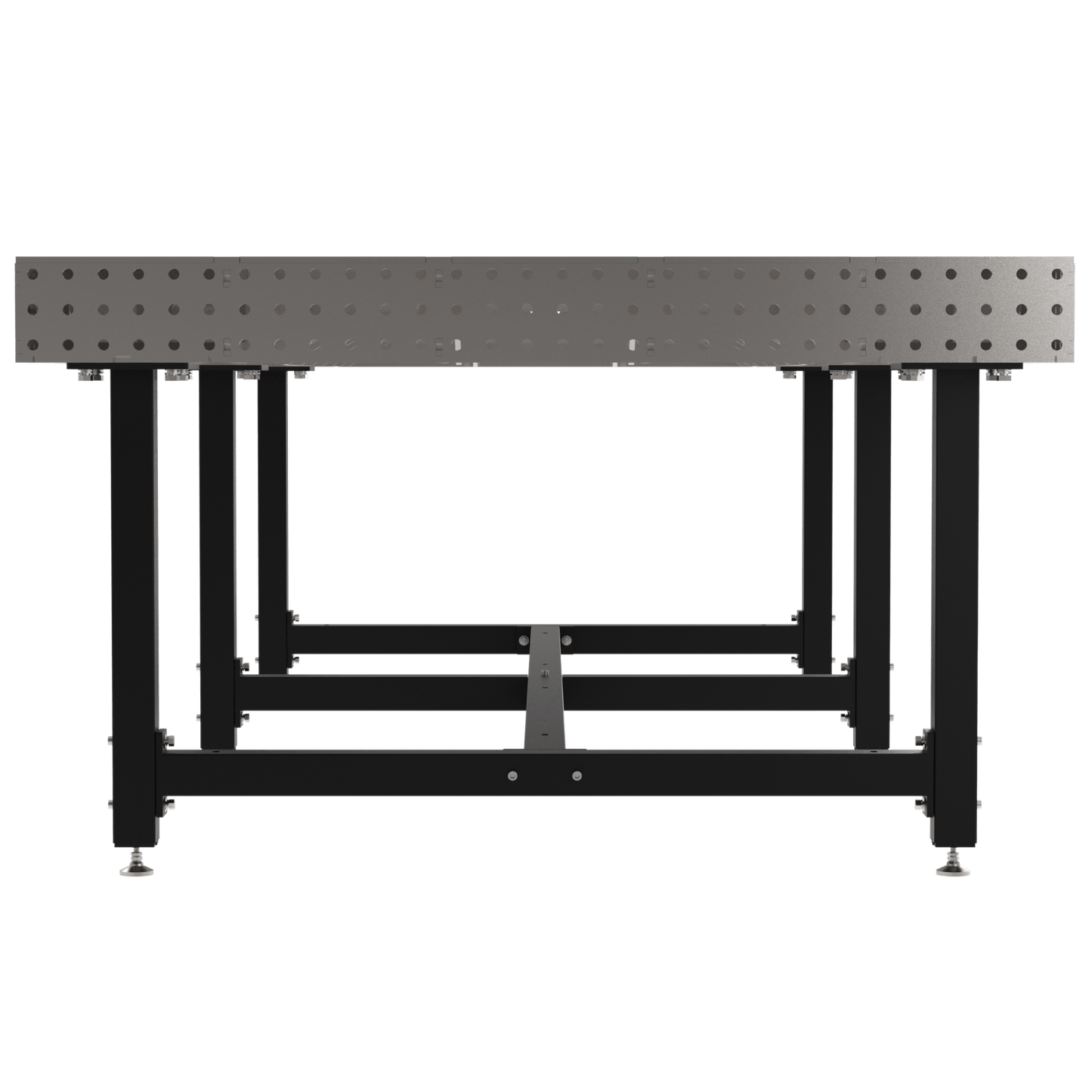 Diversified Woodcrafts Welding Table, Fixed Height, 36"H x 120"L x 60"D, Self - Leveling Feet (DIV - DMW12060) - SchoolOutlet