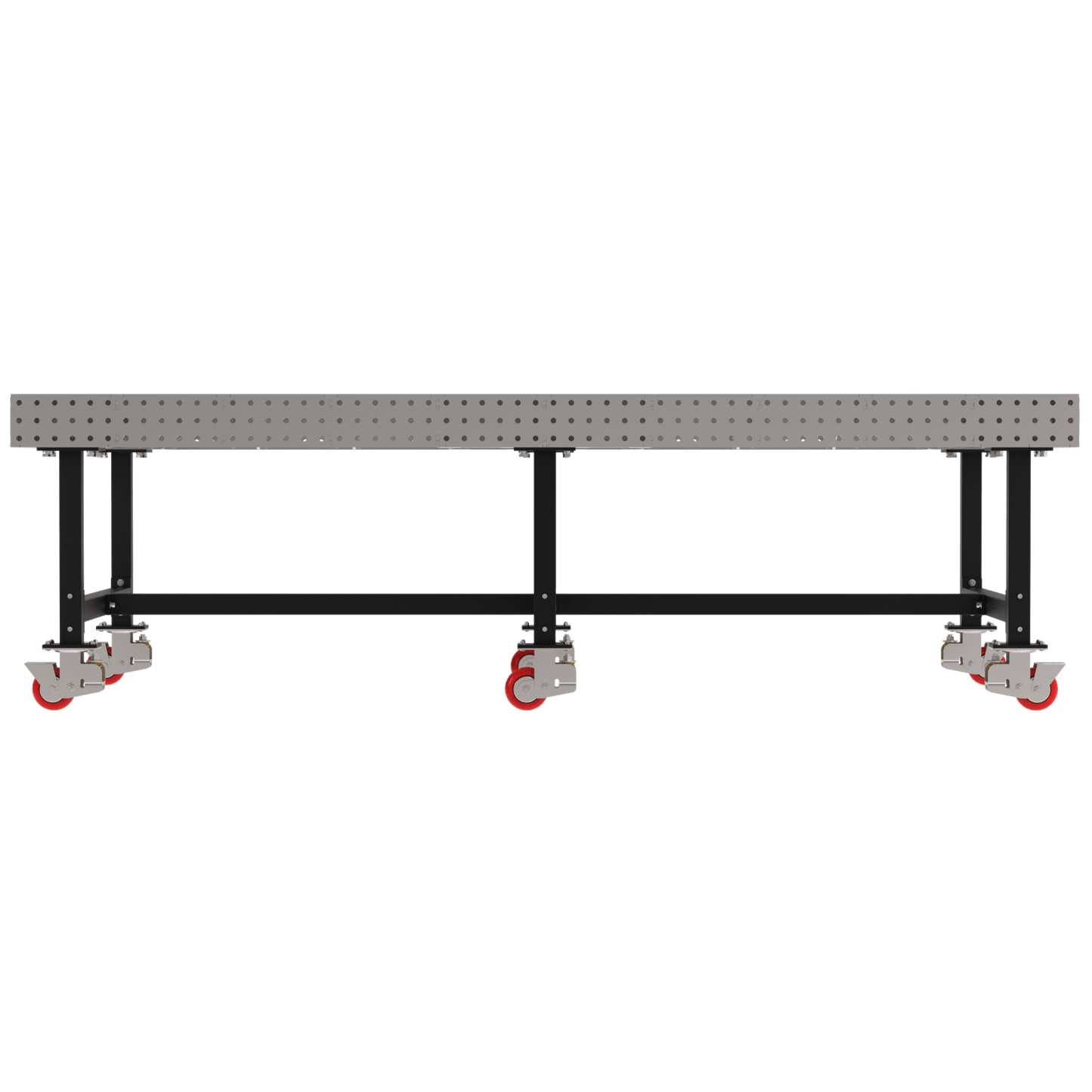 Diversified Woodcrafts Welding Table, Fixed Height, 36"H x 120"L x 60"D, Casters (DIV - DMW12060C) - SchoolOutlet