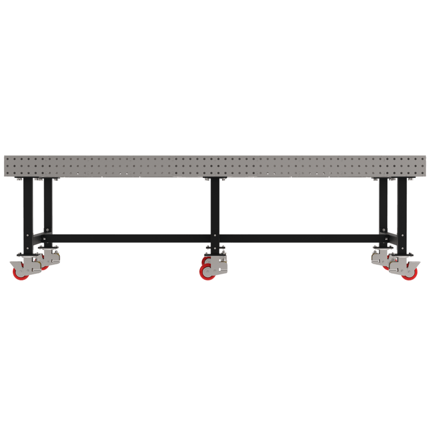 Diversified Woodcrafts Welding Table, Fixed Height, 36"H x 120"L x 60"D, Casters (DIV - DMW12060C) - SchoolOutlet