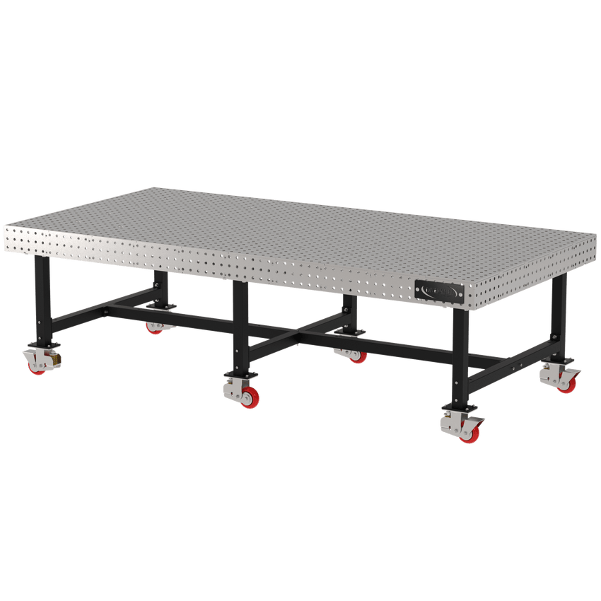 Diversified Woodcrafts Welding Table, Fixed Height, 36"H x 120"L x 60"D, Casters (DIV - DMW12060C) - SchoolOutlet