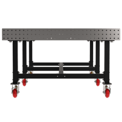 Diversified Woodcrafts Welding Table, Fixed Height, 36"H x 120"L x 60"D, Casters (DIV-DMW12060C)