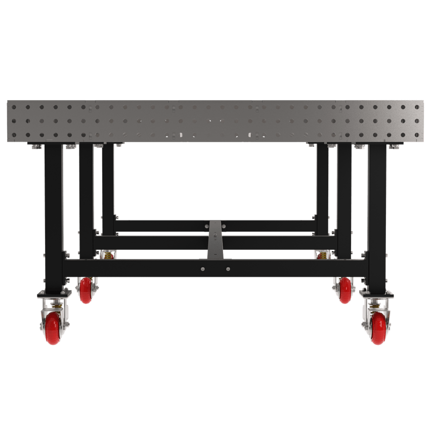 Diversified Woodcrafts Welding Table, Fixed Height, 36"H x 120"L x 60"D, Casters (DIV - DMW12060C) - SchoolOutlet