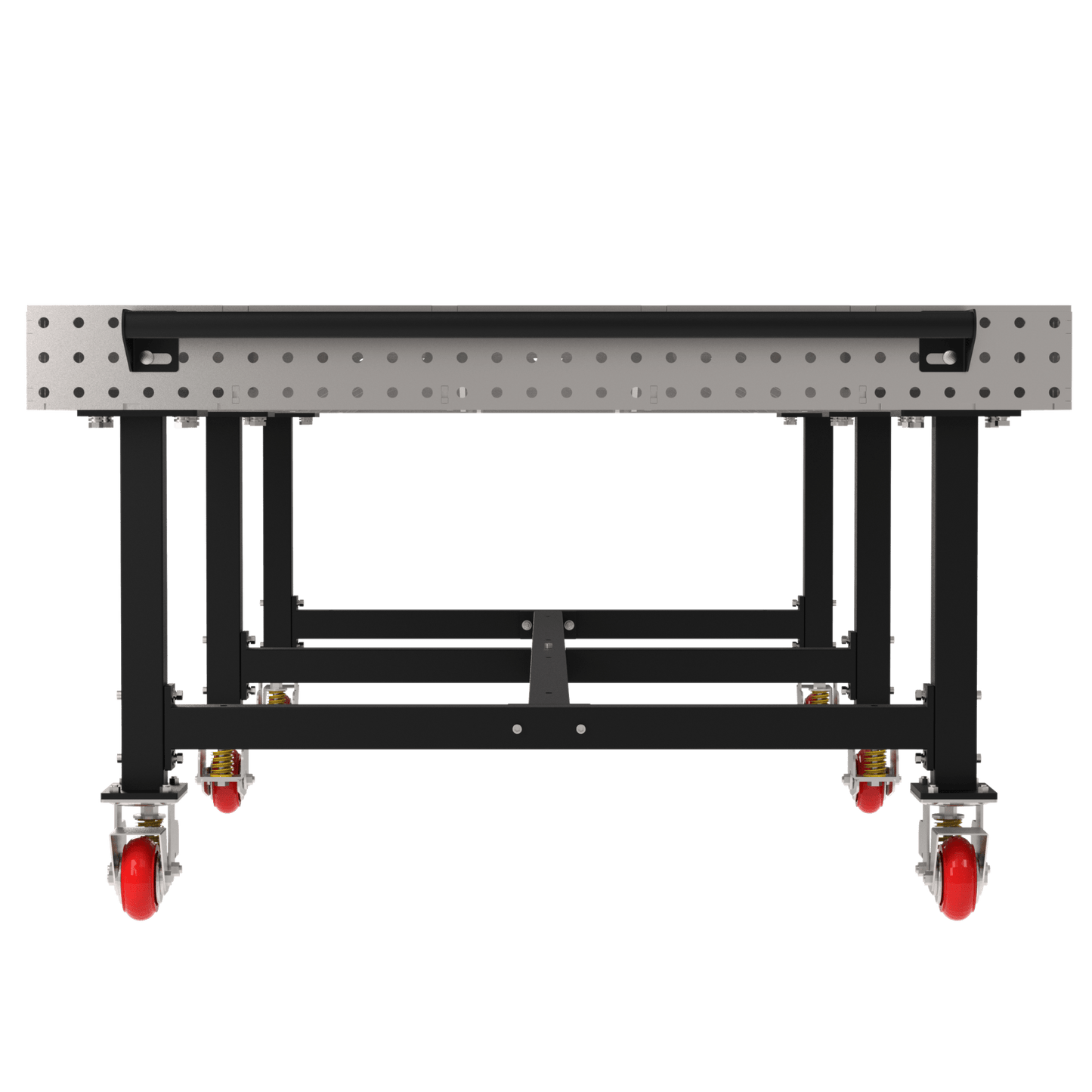 Diversified Woodcrafts Welding Table, Fixed Height, 36"H x 120"L x 60"D, Handle, Casters (DIV - DMW12060HC) - SchoolOutlet