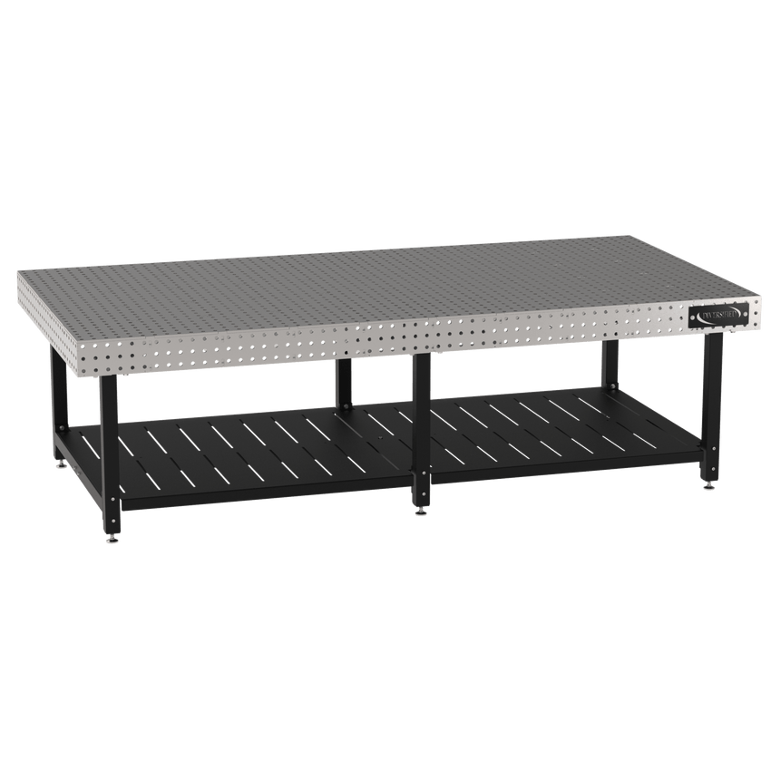 Diversified Woodcrafts Welding Table, Fixed Height, 36"H x 120"L x 60"D, Shelf, Self - Leveling Feet (DIV - DMW12060S) - SchoolOutlet