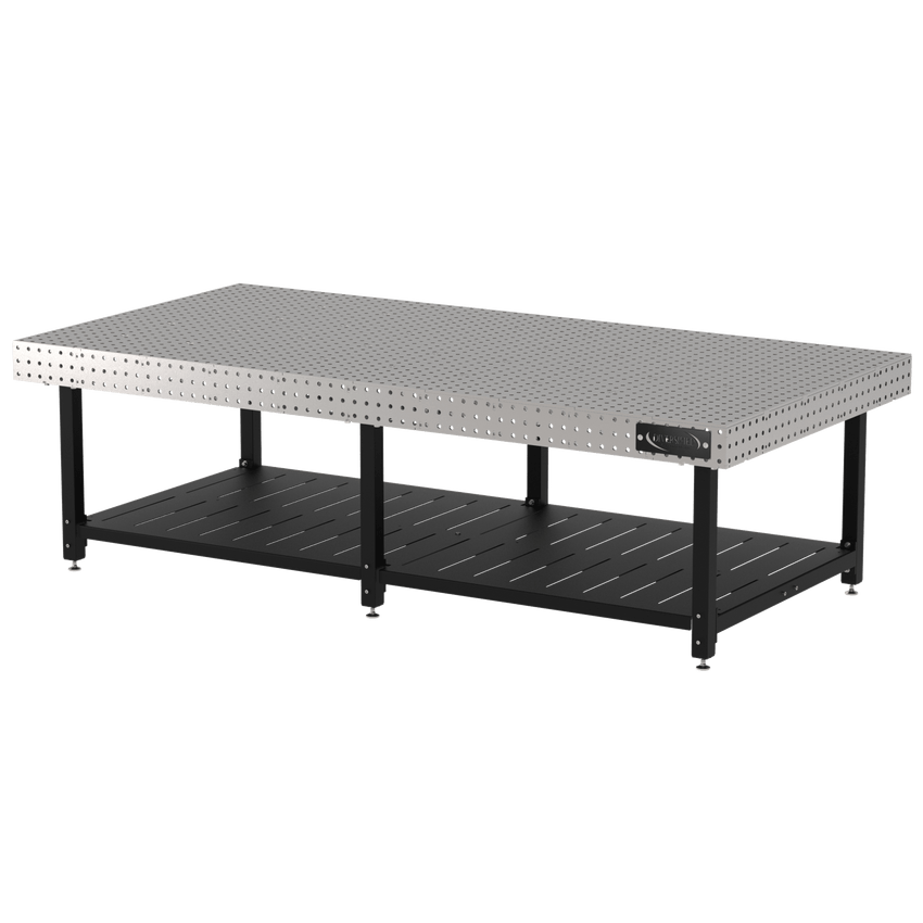 Diversified Woodcrafts Welding Table, Fixed Height, 36"H x 120"L x 60"D, Shelf, Self - Leveling Feet (DIV - DMW12060S) - SchoolOutlet