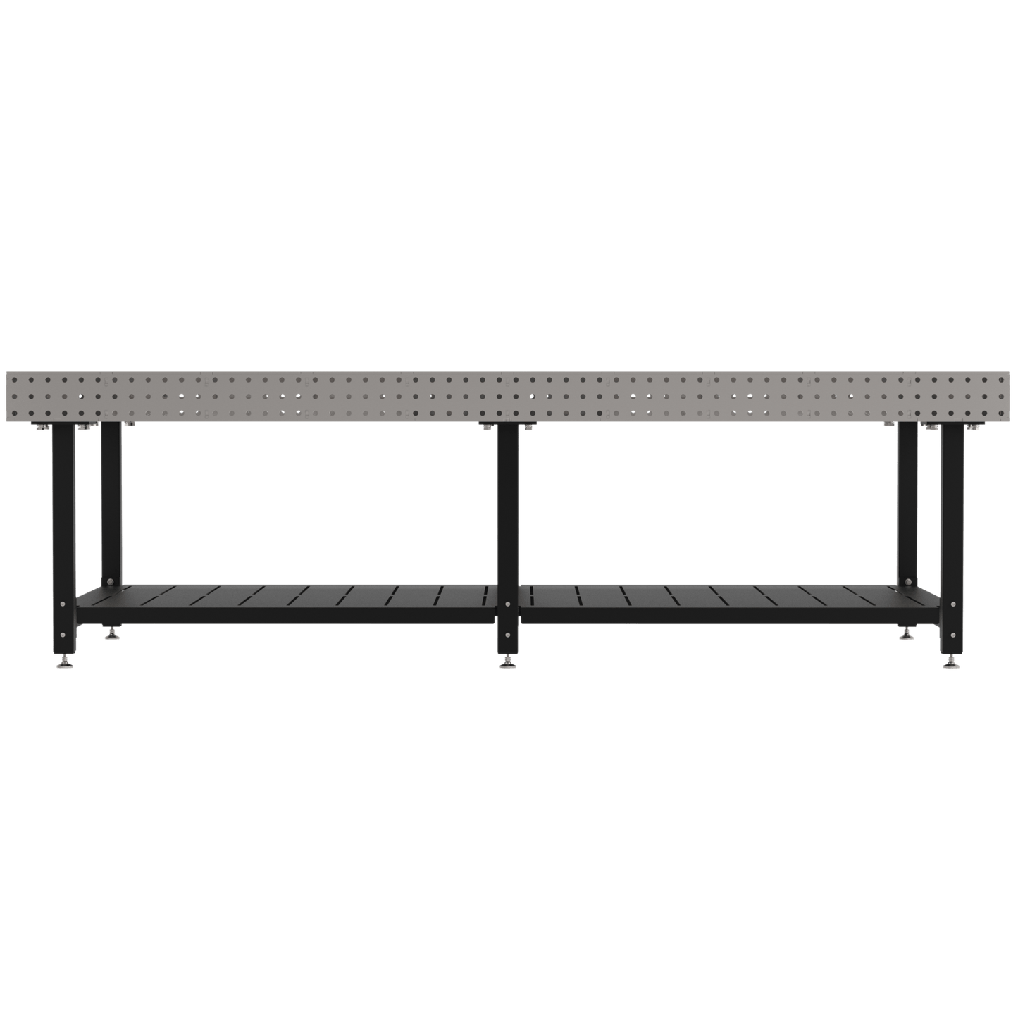 Diversified Woodcrafts Welding Table, Fixed Height, 36"H x 120"L x 60"D, Shelf, Self - Leveling Feet (DIV - DMW12060S) - SchoolOutlet