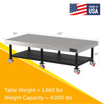 Diversified Woodcrafts Welding Table, Fixed Height, 36