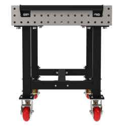 Diversified Woodcrafts Welding Table, Fixed Height, 36"H x 48"L x 30"D, 1 Handle, Casters (DIV-DMW4830HC)