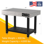 Diversified Woodcrafts Welding Table, Fixed Height, 36