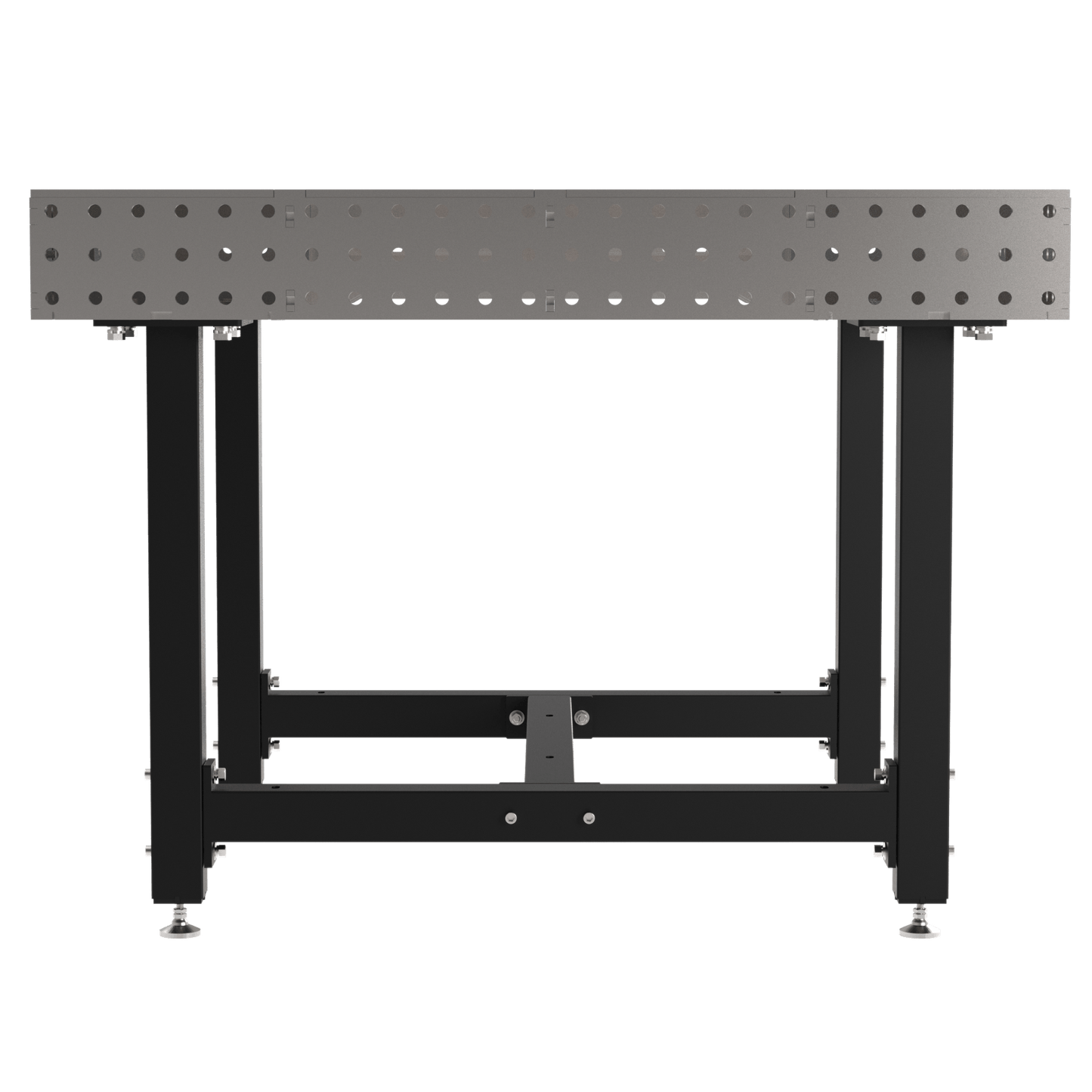 Diversified Woodcrafts Welding Table, Fixed Height, 36"H x 48"L x 48"D, Self - Leveling Feet (DIV - DMW4848) - SchoolOutlet