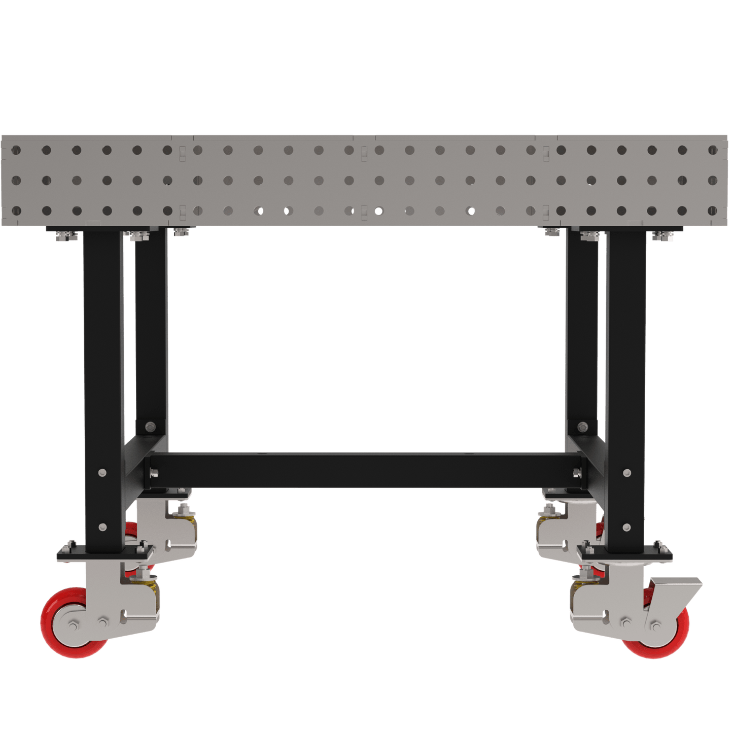 Diversified Woodcrafts Welding Table, Fixed Height, 36"H x 48"L x 48"D, Casters (DIV - DMW4848C) - SchoolOutlet