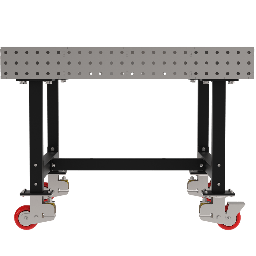 Diversified Woodcrafts Welding Table, Fixed Height, 36"H x 48"L x 48"D, Casters (DIV - DMW4848C) - SchoolOutlet