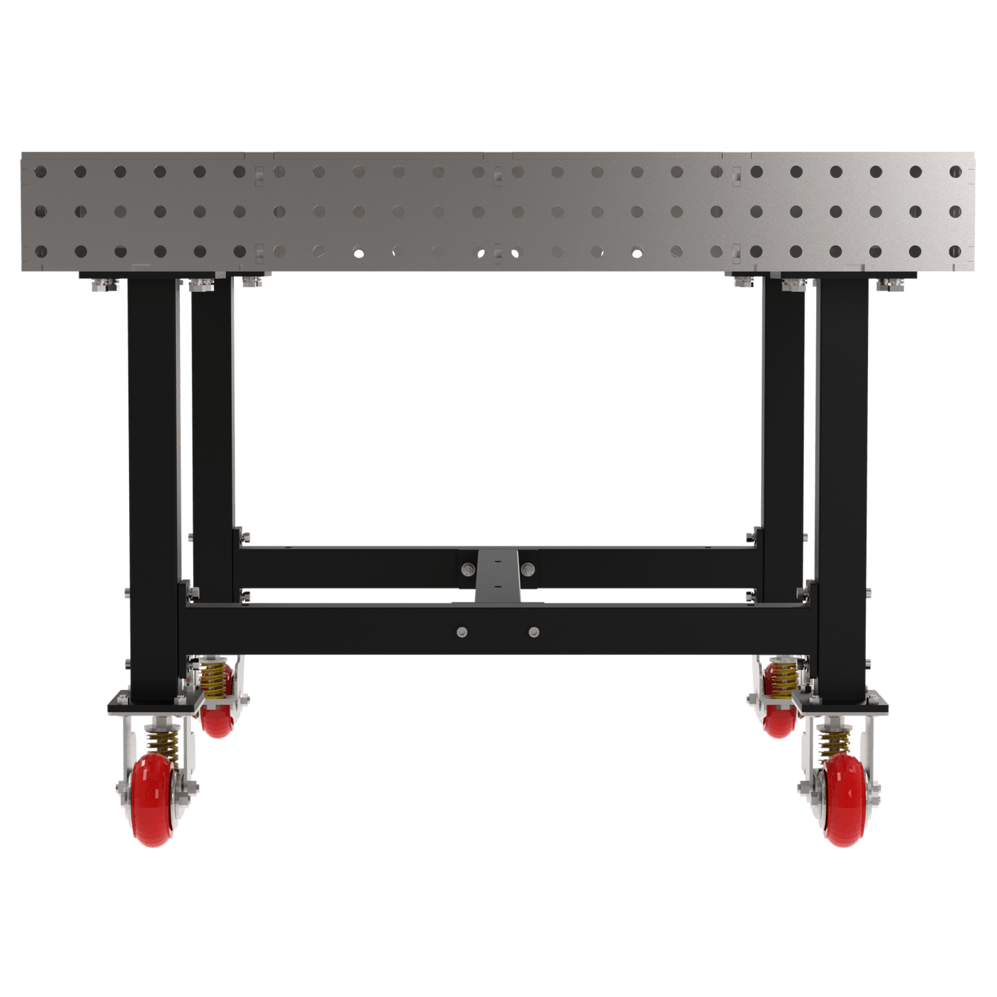 Diversified Woodcrafts Welding Table, Fixed Height, 36"H x 48"L x 48"D, Casters (DIV - DMW4848C) - SchoolOutlet