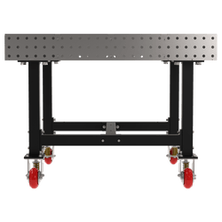 Diversified Woodcrafts Welding Table, Fixed Height, 36"H x 48"L x 48"D, Casters (DIV-DMW4848C)